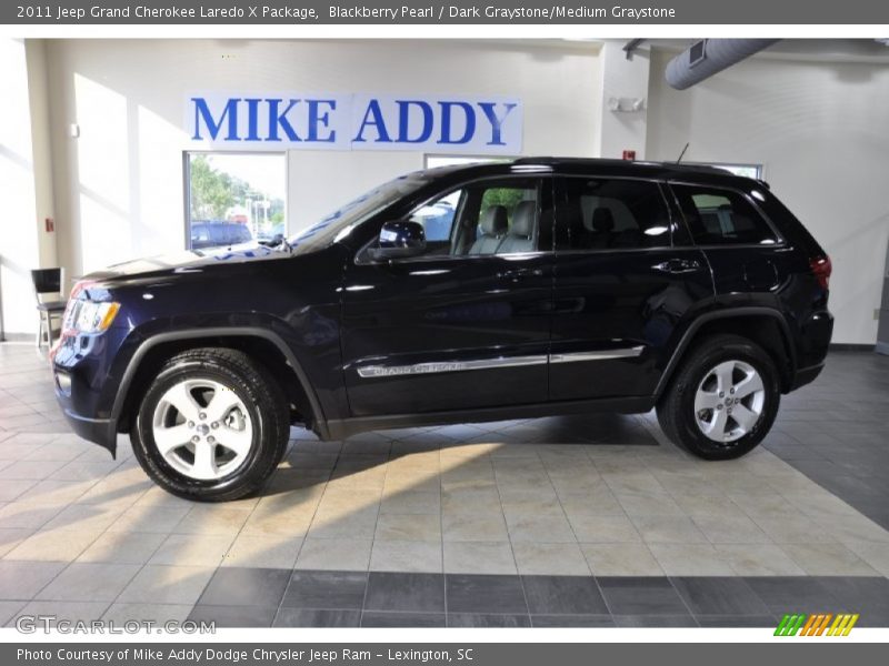 Blackberry Pearl / Dark Graystone/Medium Graystone 2011 Jeep Grand Cherokee Laredo X Package