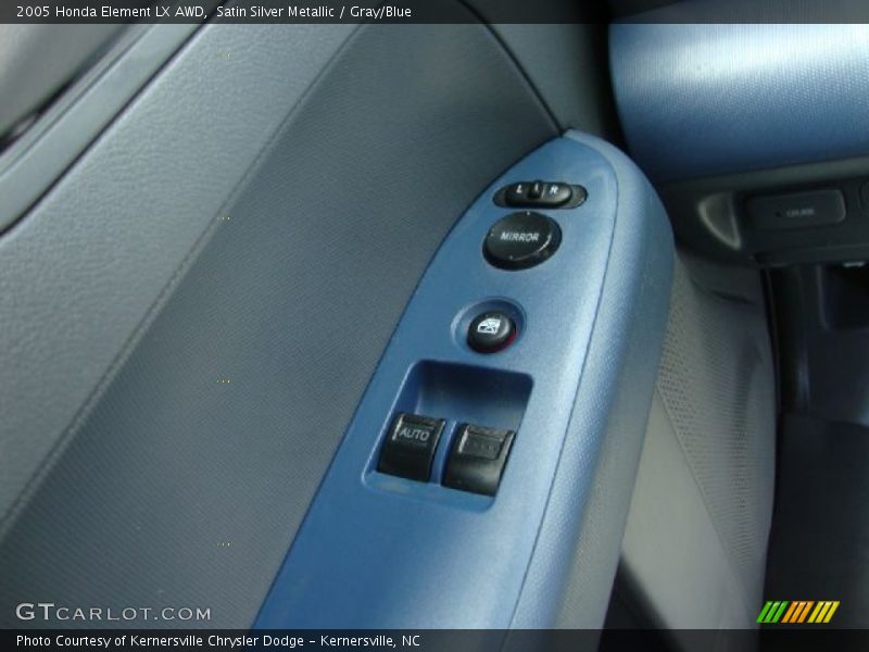 Satin Silver Metallic / Gray/Blue 2005 Honda Element LX AWD