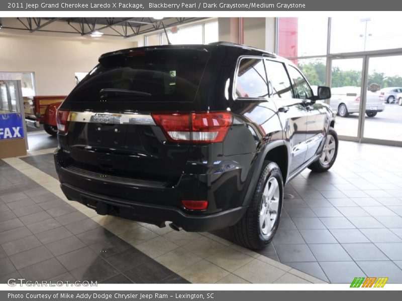 Blackberry Pearl / Dark Graystone/Medium Graystone 2011 Jeep Grand Cherokee Laredo X Package