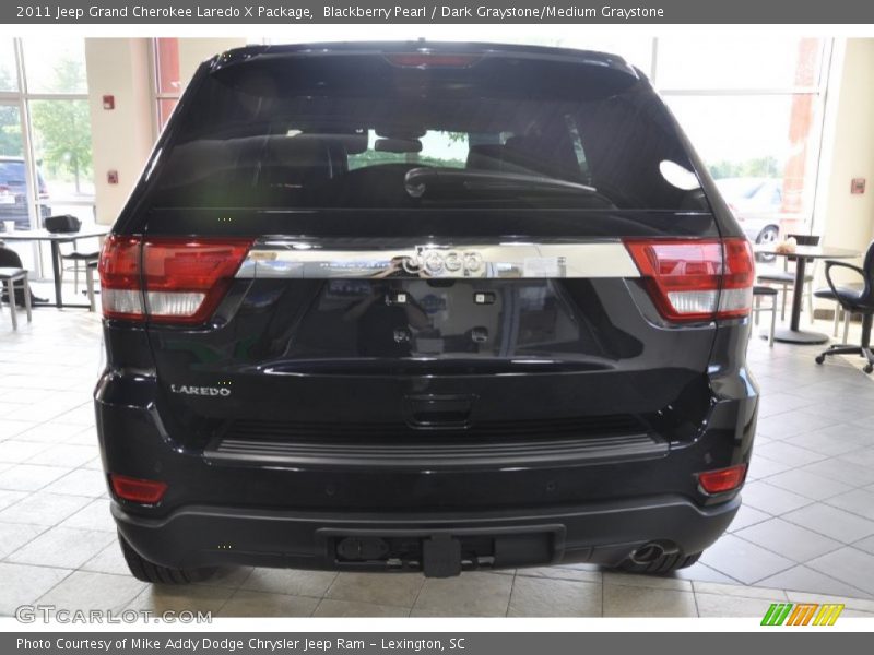 Blackberry Pearl / Dark Graystone/Medium Graystone 2011 Jeep Grand Cherokee Laredo X Package