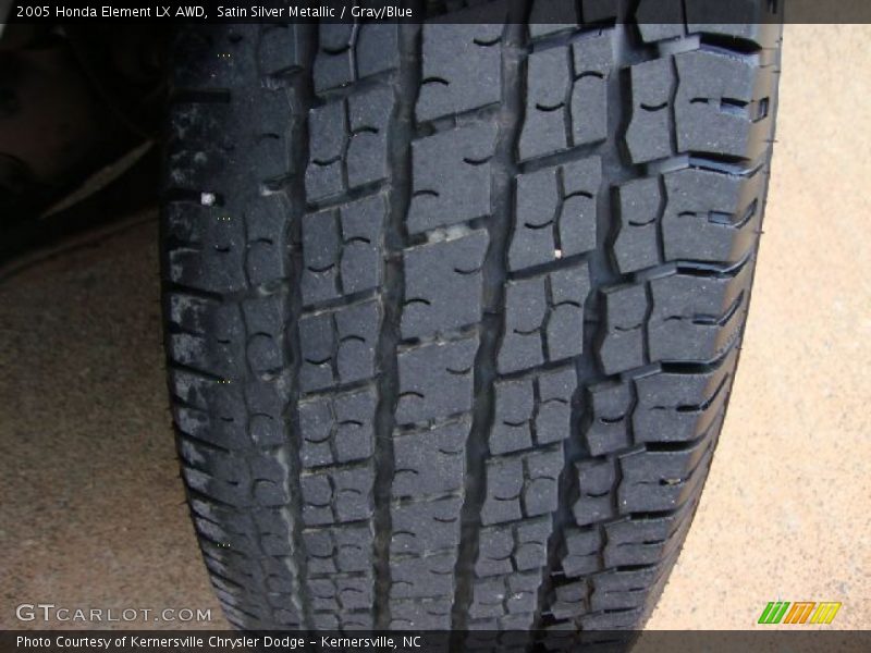 Satin Silver Metallic / Gray/Blue 2005 Honda Element LX AWD
