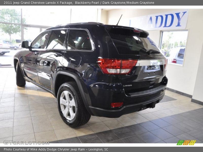 Blackberry Pearl / Dark Graystone/Medium Graystone 2011 Jeep Grand Cherokee Laredo X Package