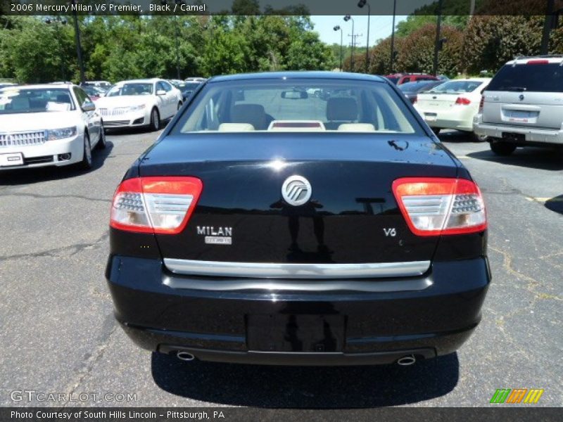 Black / Camel 2006 Mercury Milan V6 Premier