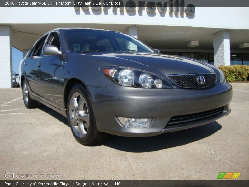 Phantom Gray Pearl / Dark Charcoal 2006 Toyota Camry SE V6