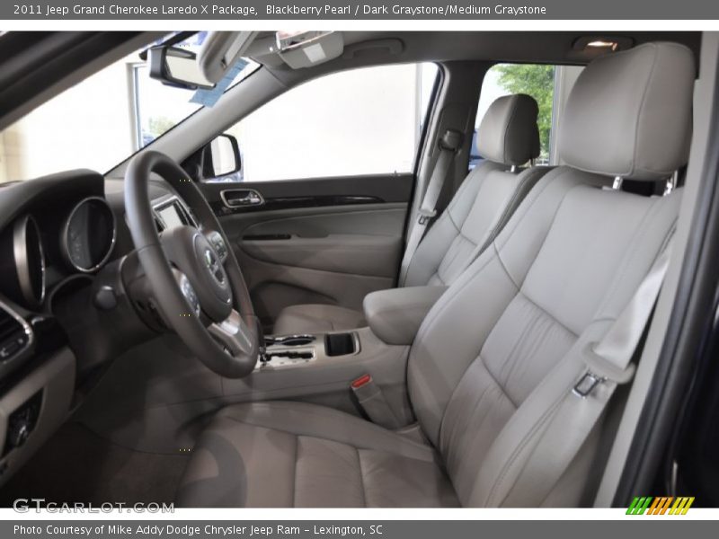 Blackberry Pearl / Dark Graystone/Medium Graystone 2011 Jeep Grand Cherokee Laredo X Package