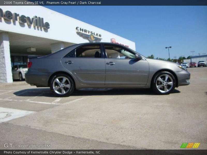 Phantom Gray Pearl / Dark Charcoal 2006 Toyota Camry SE V6