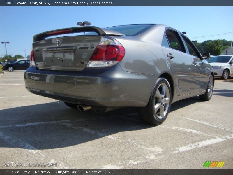 Phantom Gray Pearl / Dark Charcoal 2006 Toyota Camry SE V6