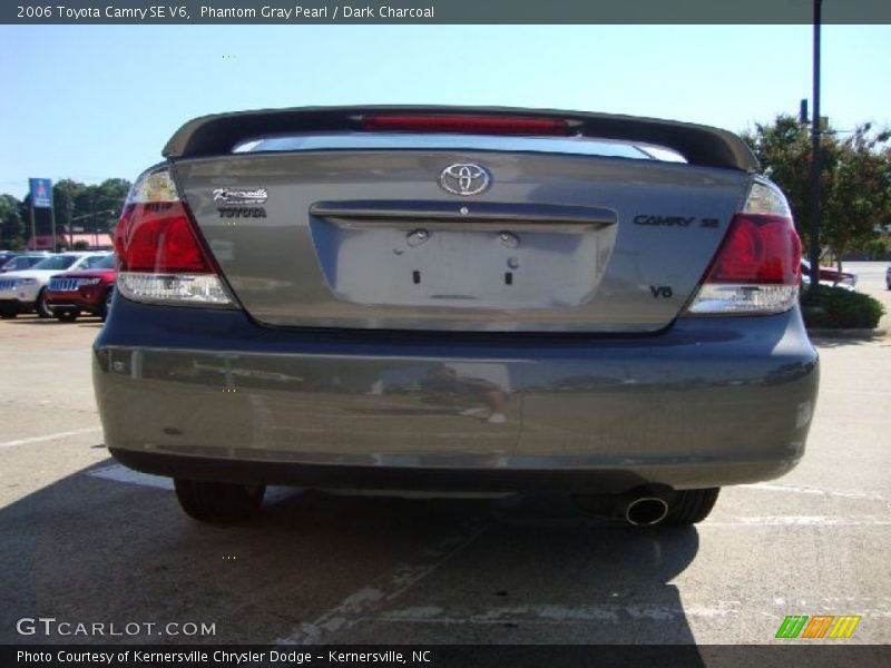 Phantom Gray Pearl / Dark Charcoal 2006 Toyota Camry SE V6