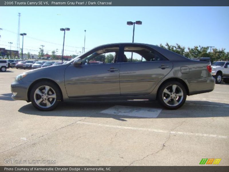 Phantom Gray Pearl / Dark Charcoal 2006 Toyota Camry SE V6