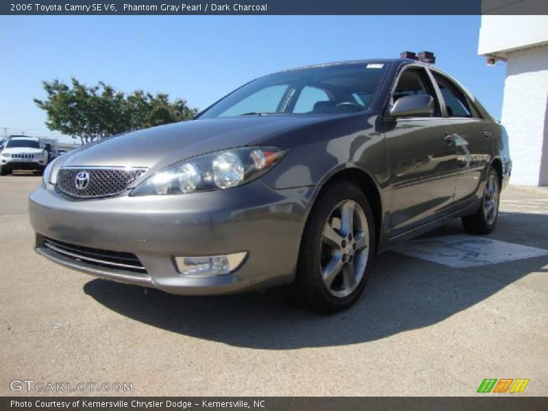 Phantom Gray Pearl / Dark Charcoal 2006 Toyota Camry SE V6