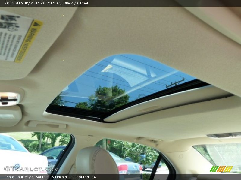 Black / Camel 2006 Mercury Milan V6 Premier