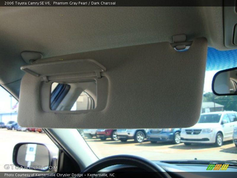 Phantom Gray Pearl / Dark Charcoal 2006 Toyota Camry SE V6