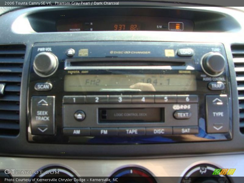 Phantom Gray Pearl / Dark Charcoal 2006 Toyota Camry SE V6