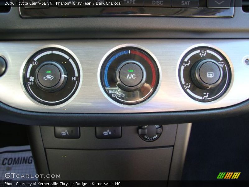 Phantom Gray Pearl / Dark Charcoal 2006 Toyota Camry SE V6