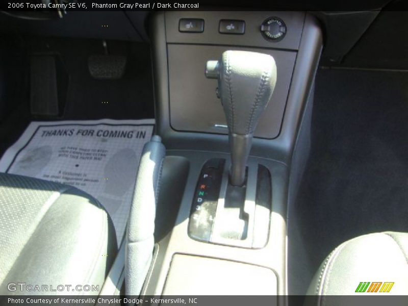 Phantom Gray Pearl / Dark Charcoal 2006 Toyota Camry SE V6