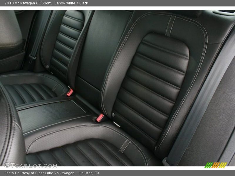 Candy White / Black 2010 Volkswagen CC Sport