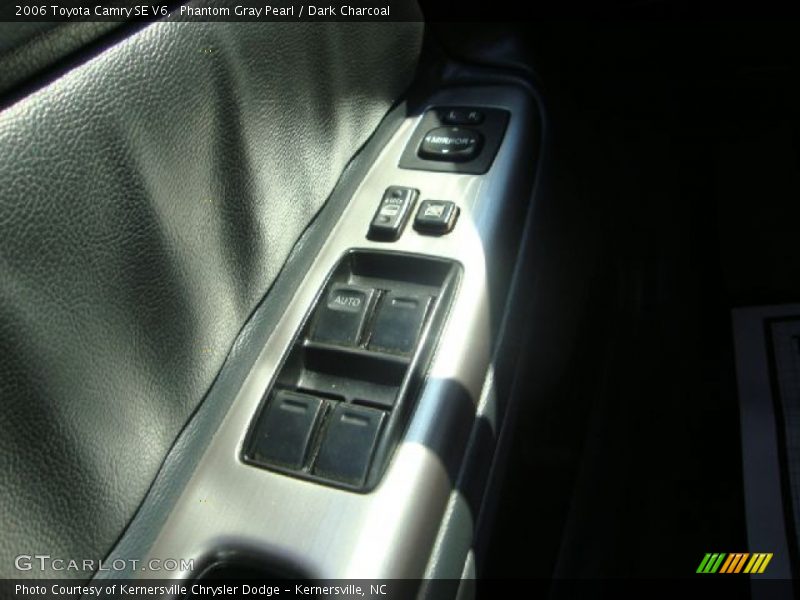 Phantom Gray Pearl / Dark Charcoal 2006 Toyota Camry SE V6