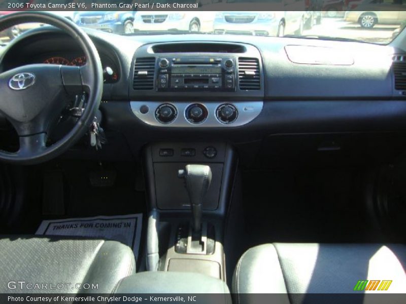 Phantom Gray Pearl / Dark Charcoal 2006 Toyota Camry SE V6