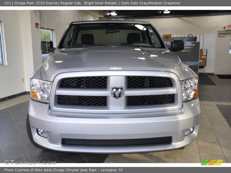 Bright Silver Metallic / Dark Slate Gray/Medium Graystone 2011 Dodge Ram 1500 Express Regular Cab