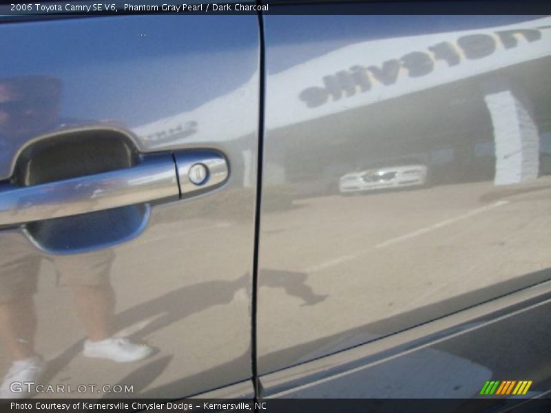 Phantom Gray Pearl / Dark Charcoal 2006 Toyota Camry SE V6