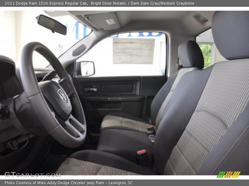 Bright Silver Metallic / Dark Slate Gray/Medium Graystone 2011 Dodge Ram 1500 Express Regular Cab