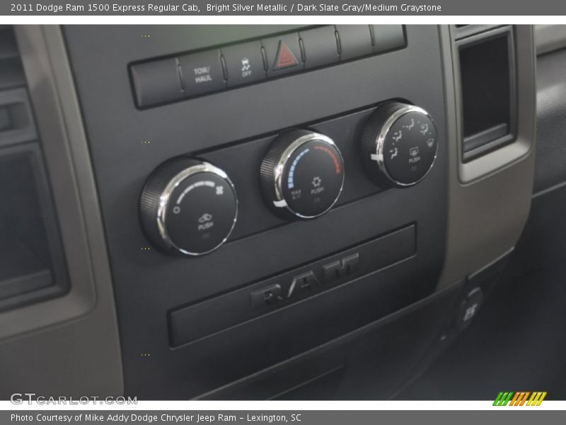 Bright Silver Metallic / Dark Slate Gray/Medium Graystone 2011 Dodge Ram 1500 Express Regular Cab