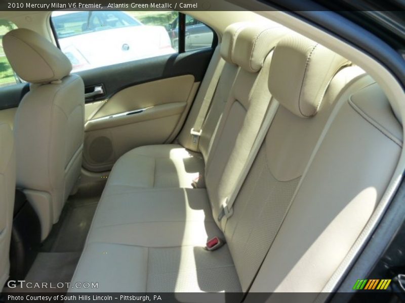 Atlantis Green Metallic / Camel 2010 Mercury Milan V6 Premier