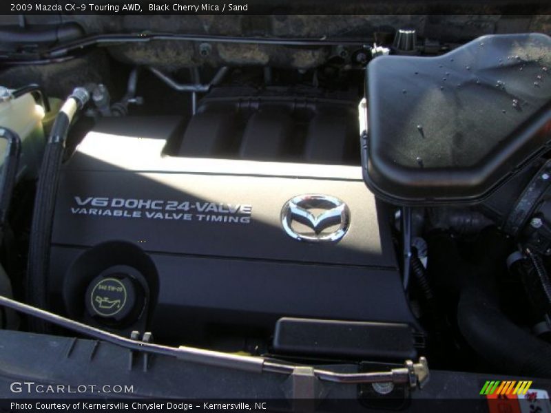 Black Cherry Mica / Sand 2009 Mazda CX-9 Touring AWD