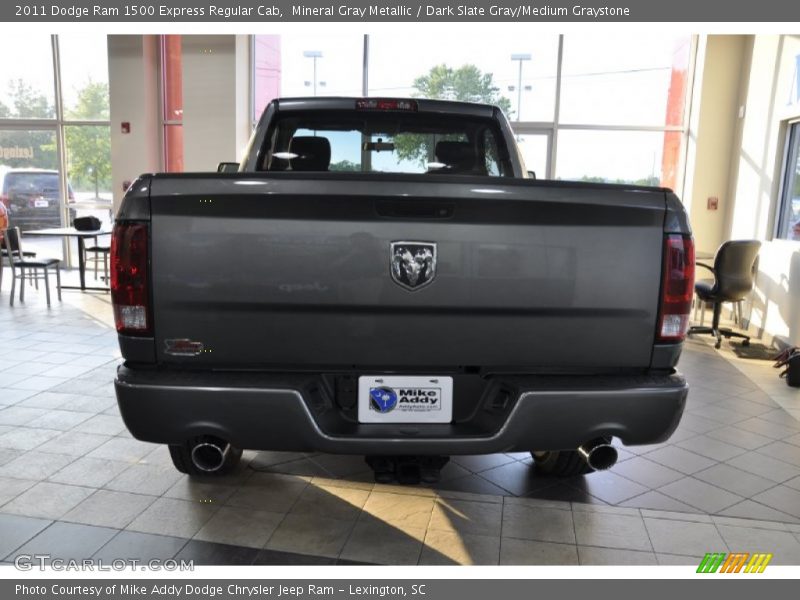 Mineral Gray Metallic / Dark Slate Gray/Medium Graystone 2011 Dodge Ram 1500 Express Regular Cab