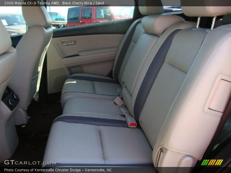 Black Cherry Mica / Sand 2009 Mazda CX-9 Touring AWD