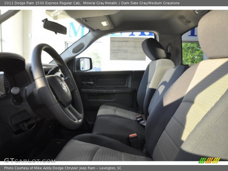 Mineral Gray Metallic / Dark Slate Gray/Medium Graystone 2011 Dodge Ram 1500 Express Regular Cab