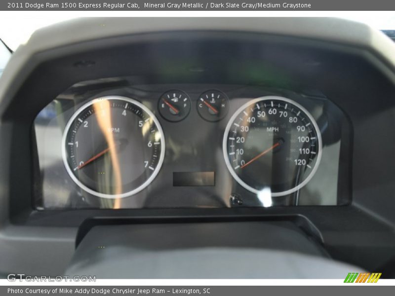 Mineral Gray Metallic / Dark Slate Gray/Medium Graystone 2011 Dodge Ram 1500 Express Regular Cab