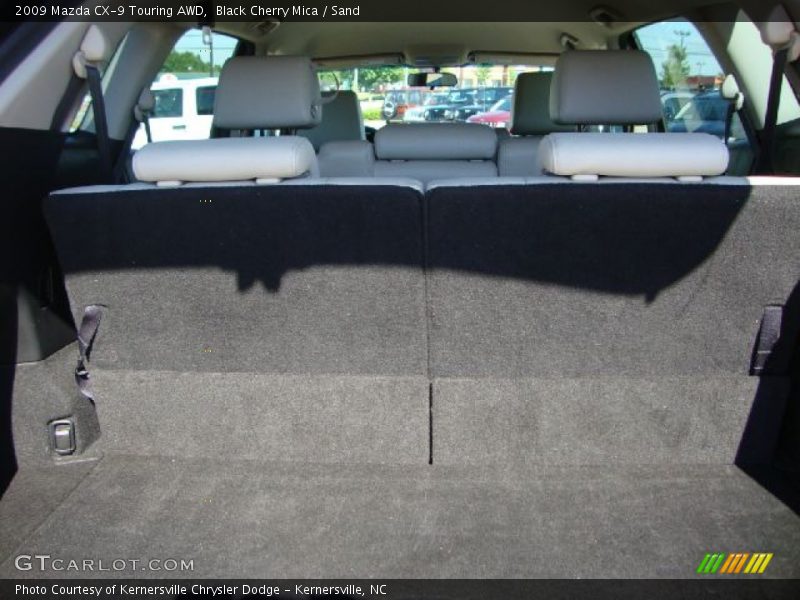 Black Cherry Mica / Sand 2009 Mazda CX-9 Touring AWD