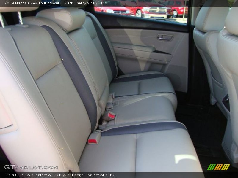 Black Cherry Mica / Sand 2009 Mazda CX-9 Touring AWD