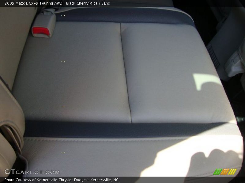 Black Cherry Mica / Sand 2009 Mazda CX-9 Touring AWD