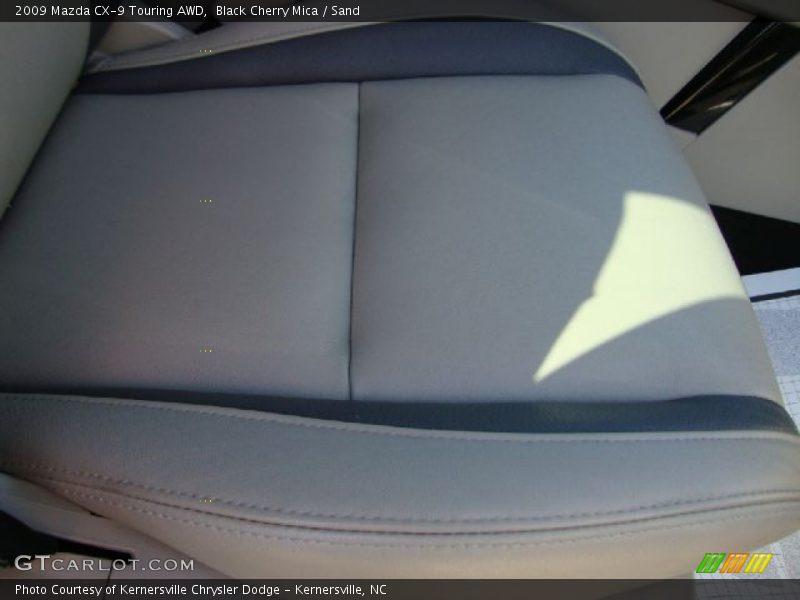 Black Cherry Mica / Sand 2009 Mazda CX-9 Touring AWD