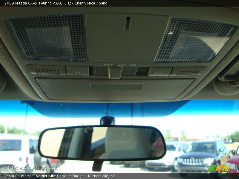 Black Cherry Mica / Sand 2009 Mazda CX-9 Touring AWD