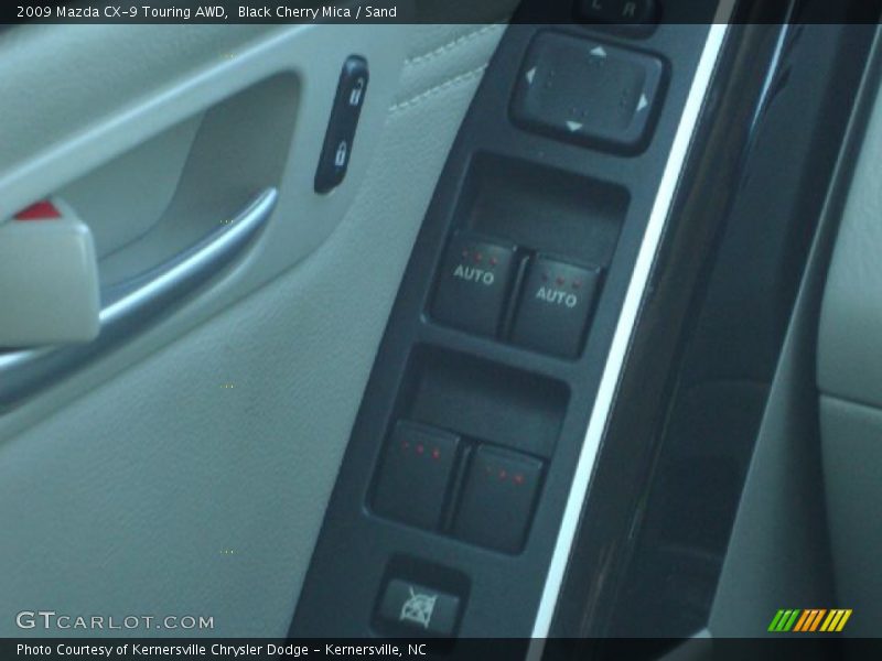 Black Cherry Mica / Sand 2009 Mazda CX-9 Touring AWD