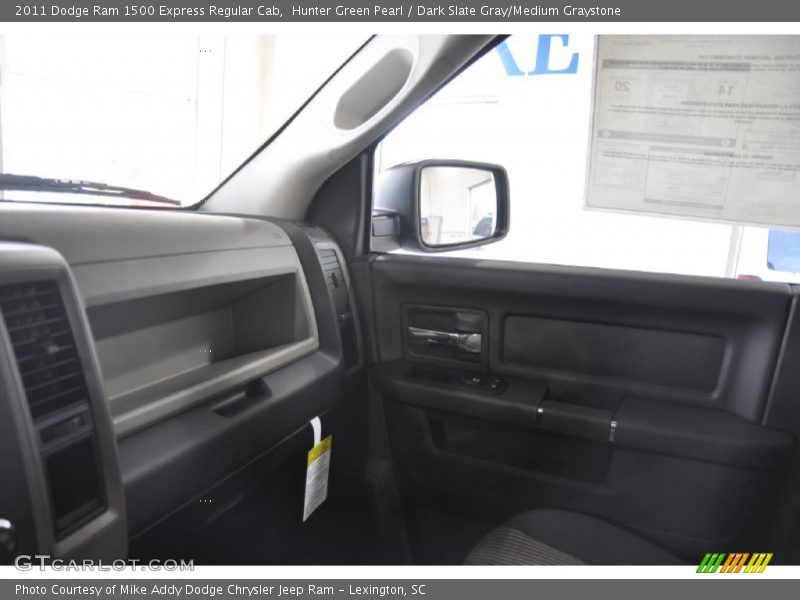 Hunter Green Pearl / Dark Slate Gray/Medium Graystone 2011 Dodge Ram 1500 Express Regular Cab