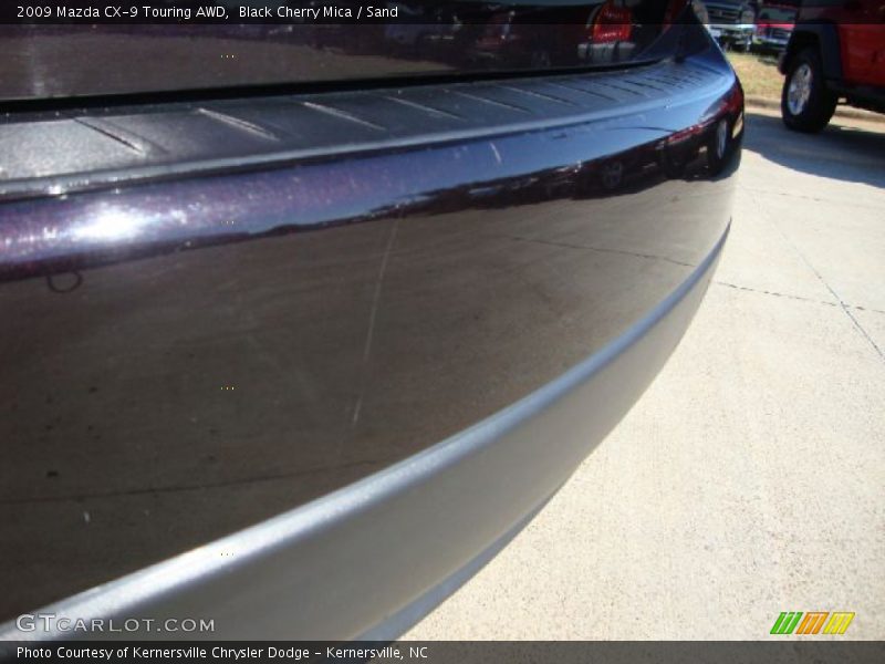 Black Cherry Mica / Sand 2009 Mazda CX-9 Touring AWD