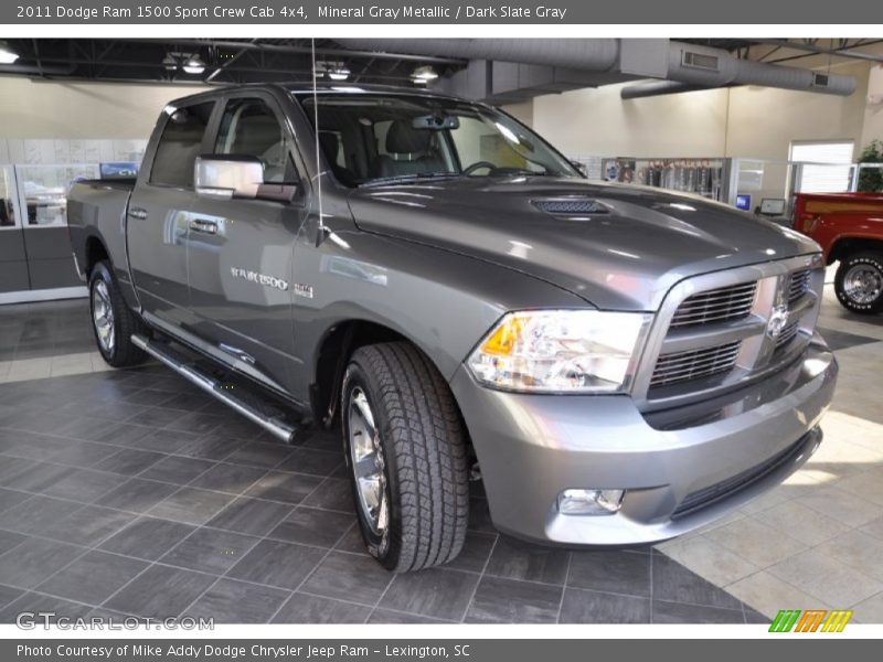 Mineral Gray Metallic / Dark Slate Gray 2011 Dodge Ram 1500 Sport Crew Cab 4x4