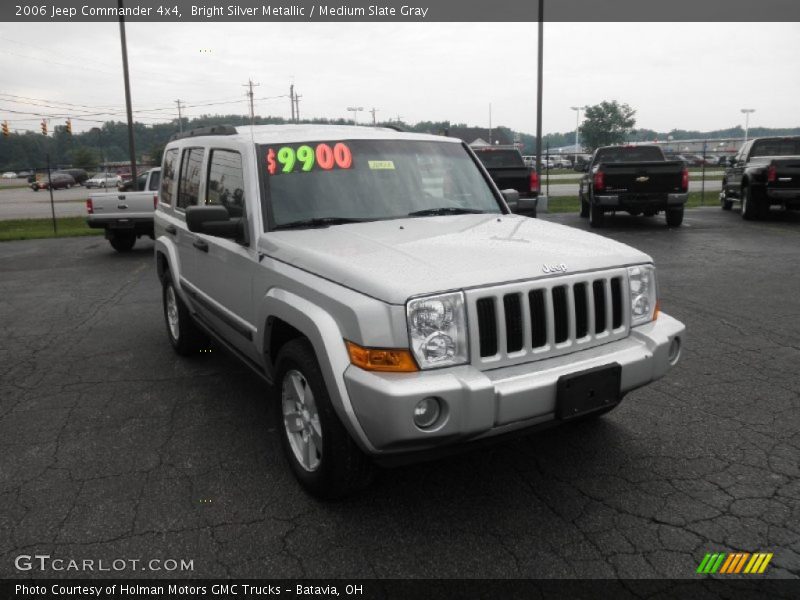 Bright Silver Metallic / Medium Slate Gray 2006 Jeep Commander 4x4