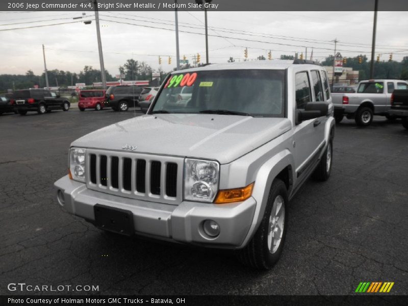 Bright Silver Metallic / Medium Slate Gray 2006 Jeep Commander 4x4