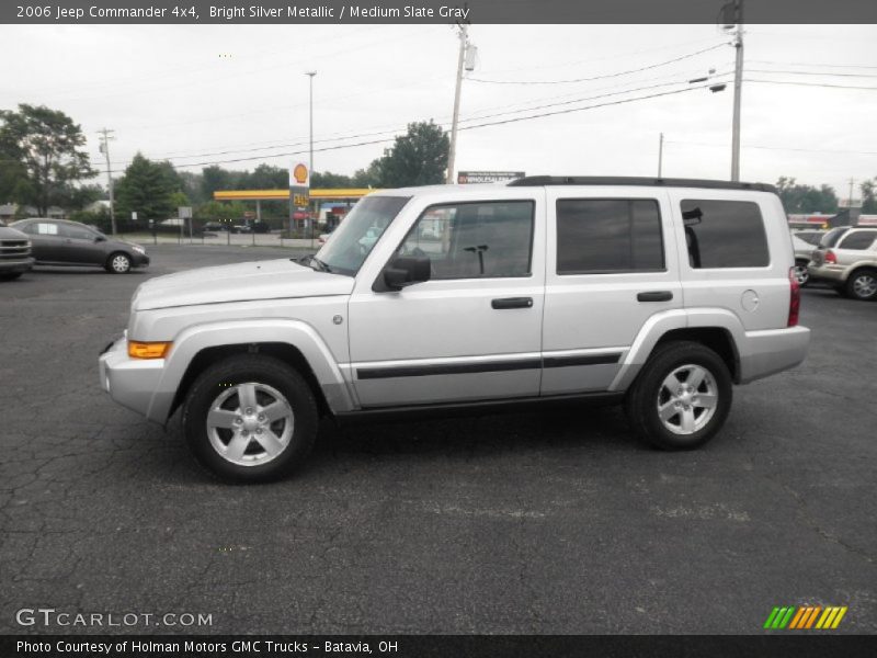 Bright Silver Metallic / Medium Slate Gray 2006 Jeep Commander 4x4