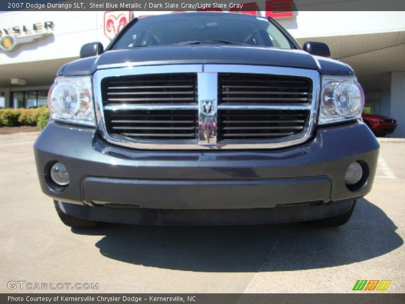 Steel Blue Metallic / Dark Slate Gray/Light Slate Gray 2007 Dodge Durango SLT