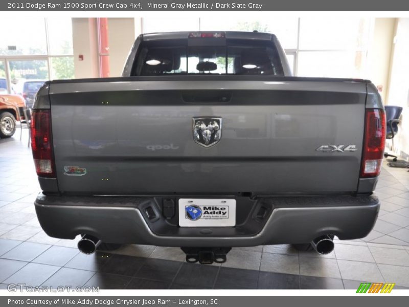 Mineral Gray Metallic / Dark Slate Gray 2011 Dodge Ram 1500 Sport Crew Cab 4x4