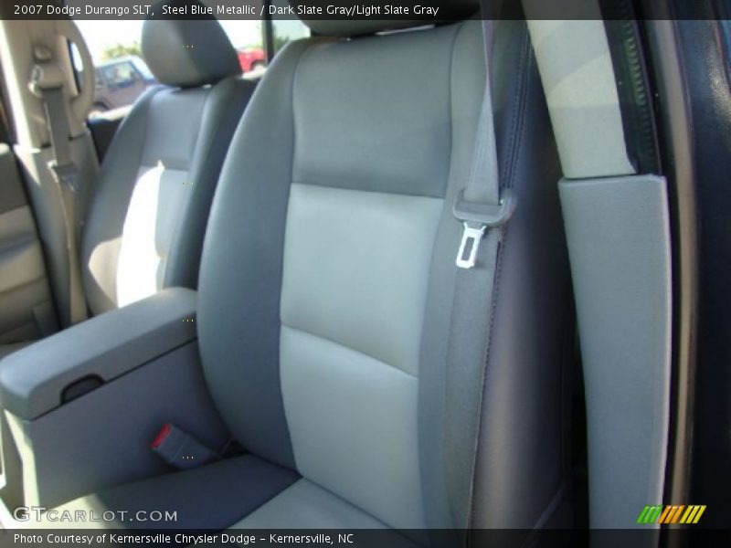 Steel Blue Metallic / Dark Slate Gray/Light Slate Gray 2007 Dodge Durango SLT