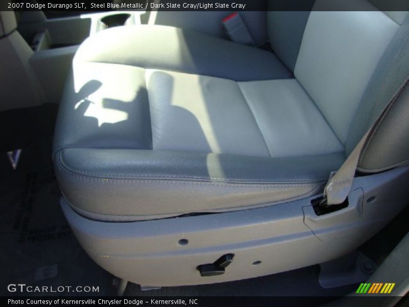 Steel Blue Metallic / Dark Slate Gray/Light Slate Gray 2007 Dodge Durango SLT