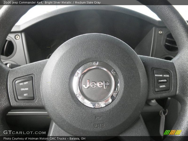 Bright Silver Metallic / Medium Slate Gray 2006 Jeep Commander 4x4