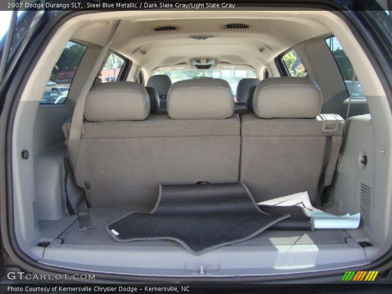 Steel Blue Metallic / Dark Slate Gray/Light Slate Gray 2007 Dodge Durango SLT